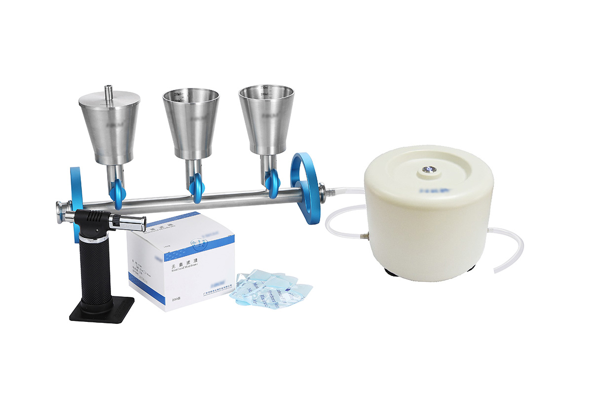 不銹鋼多聯(lián)過(guò)濾系統(tǒng)MFS-3A-250-K(Φ47mm，250ml，三聯(lián)，含泵SZKB-6A)